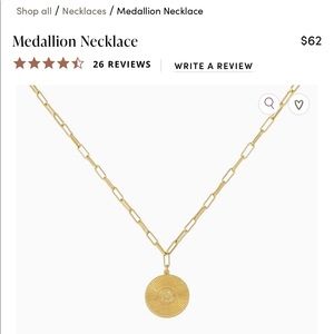 Uncommon James medallion necklace